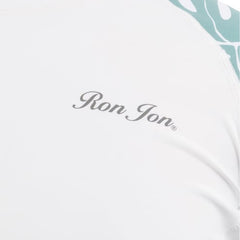 Ron Jon Kids White Kailana Long Sleeve Rash Guard