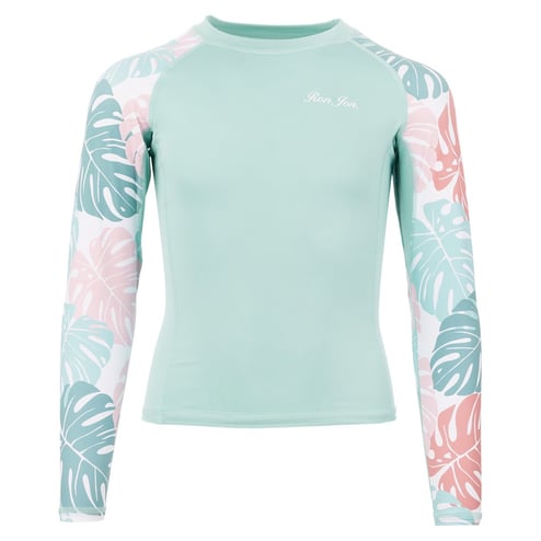 Ron Jon Kids Mint Kailana Long Sleeve Rash Guard