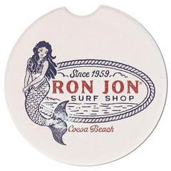 Ron Jon Camp Mermaid Car Coaster