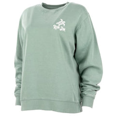 Ron Jon Women's Cocoa Beach FL Icon Badge Crew Neck Pullover