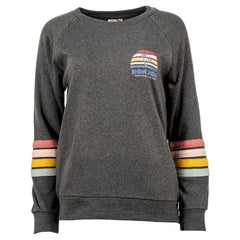 Ron Jon Women's Pensacola Beach FL Allana Stripe Crew Neck Pullover