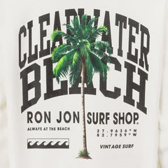 Ron Jon Women's Clearwater Beach FL Palm Tree Hoodie