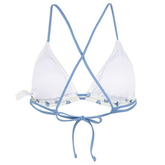 Ron Jon Women's Pompom X-Back Tri Bikini Top