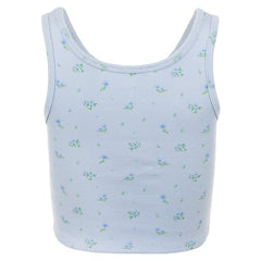 Ron Jon Women's Ditsy Floral Crop Tank Top