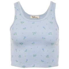 Ron Jon Women's Ditsy Floral Crop Tank Top