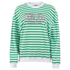 Ron Jon Women's Stripe Beach Club Crew