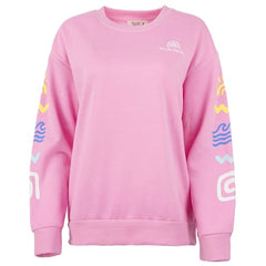 Ron Jon Women's Colorful Icon Crew Neck Pullover