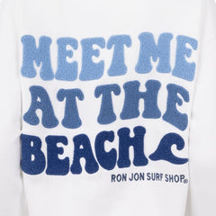 Ron Jon Women's Meet Me At The Beach Crew Neck Pullover