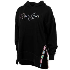 Ron Jon Women's Colorful Crochet Pullover Hoodie