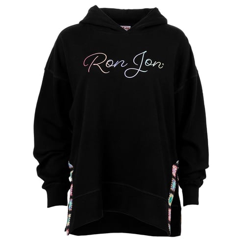Ron Jon Women's Colorful Crochet Pullover Hoodie
