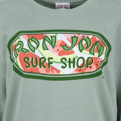 Ron Jon Women's Watermelon Badge Crew Neck Pullover