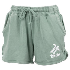 Ron Jon Womens Icon Badge Turtle Shorts