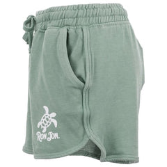 Ron Jon Womens Icon Badge Turtle Shorts