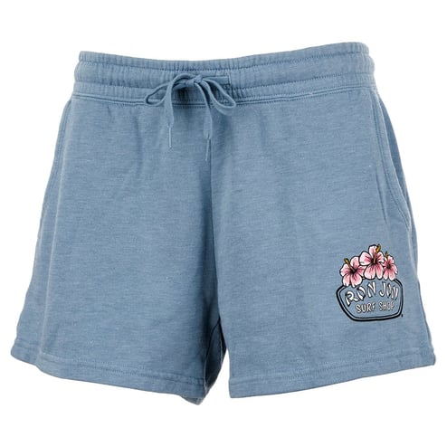 Ron Jon Women's Hibiscus Badge Shorts