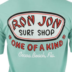 Ron Jon Distressed Cocoa Beach FL Trusty Badge Unisex Tee