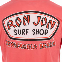 Ron Jon Pensacola Beach FL Distressed Trusty Badge Unisex Tee