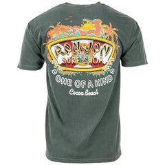 Ron Jon Cocoa Beach FL Distressed Florida Flag V2 Tee