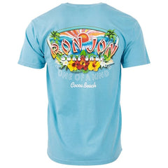 Ron Jon Cocoa Beach FL Hippie Waves V2 Graphic Tee