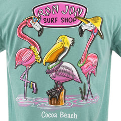 Ron Jon Cocoa Beach FL Flamingo Surf Tee
