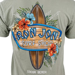Ron Jon Cocoa Beach FL Board Badge Tee