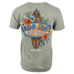 Ron Jon Cocoa Beach FL Board Badge Tee