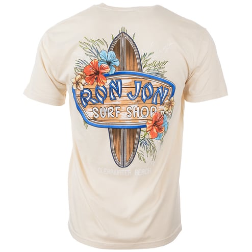 Ron Jon Clearwater Beach FL Board Badge Tee