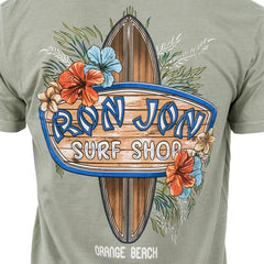 Ron Jon Orange Beach AL Board Badge Tee