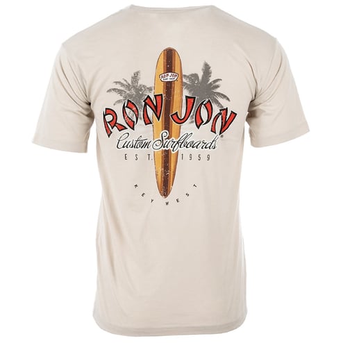 Ron Jon Key West FL Distressed New Longboard Tee