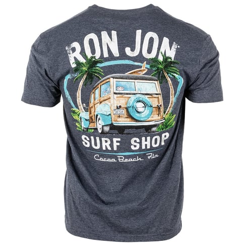 Ron Jon Cocoa Beach FL Distressed Back To Woody Tee
