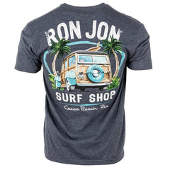 Ron Jon Cocoa Beach FL Distressed Back To Woody Tee