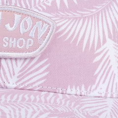 Ron Jon Women's Lavender Tropical Leaves Trucker Cap