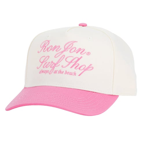 Ron Jon Women's Always at the Beach Dusty Pink Baseball Cap