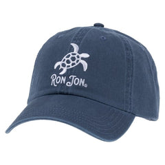 Ron Jon Women's Pensacola Beach FL Turtle Denim Navy Cap