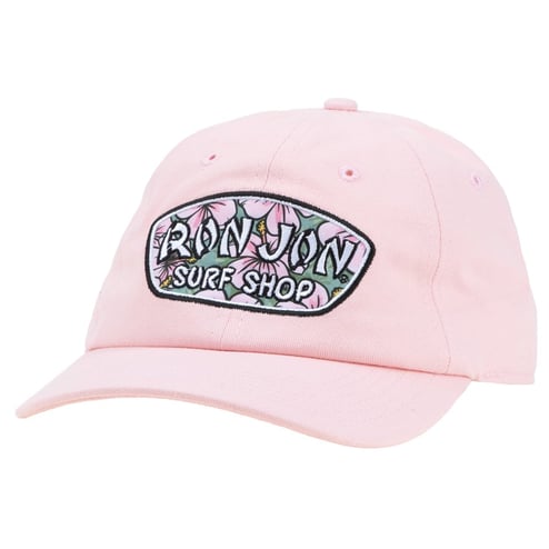 Ron Jon Women's Pink Hibiscus Badge Cap