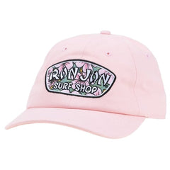 Ron Jon Women's Pink Hibiscus Badge Cap
