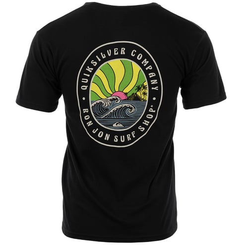 Ron Jon x Quiksilver Groove Black Tee