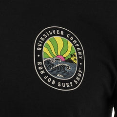 Ron Jon x Quiksilver Groove Black Tee