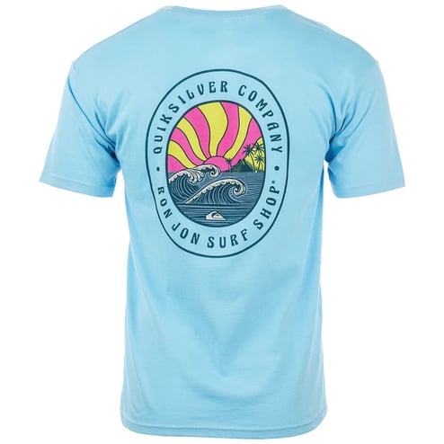 Ron Jon x Quiksilver Groove Light Blue Tee
