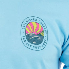 Ron Jon x Quiksilver Groove Light Blue Tee