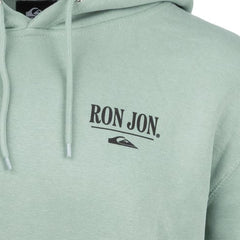 Quiksilver Ron Jon Seafoam Check Pullover Hoodie