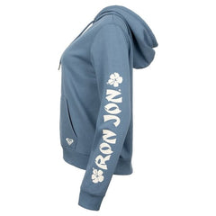 Roxy Ron Jon Hibiscus Sleeve Zip Hoodie