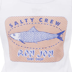 Salty Crew Ron Jon  Savor of the Sea Crop Tank Top