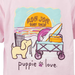 Ron Jon Puppy Love Kids Wagon Pup Tee