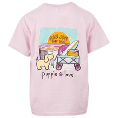 Ron Jon Puppy Love Kids Wagon Pup Tee