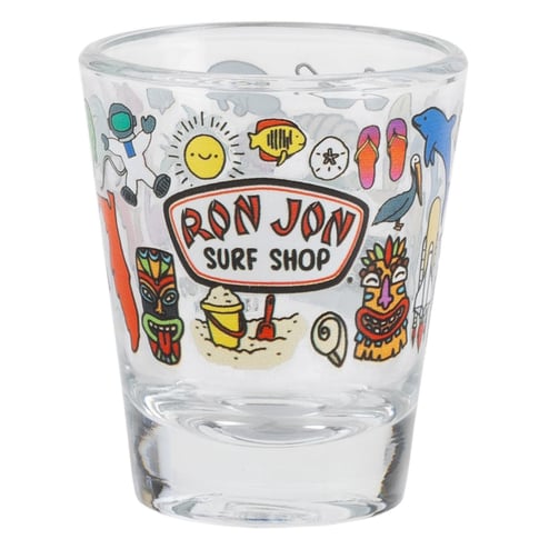 Ron Jon 1.5 oz Wanderer Shot Glass
